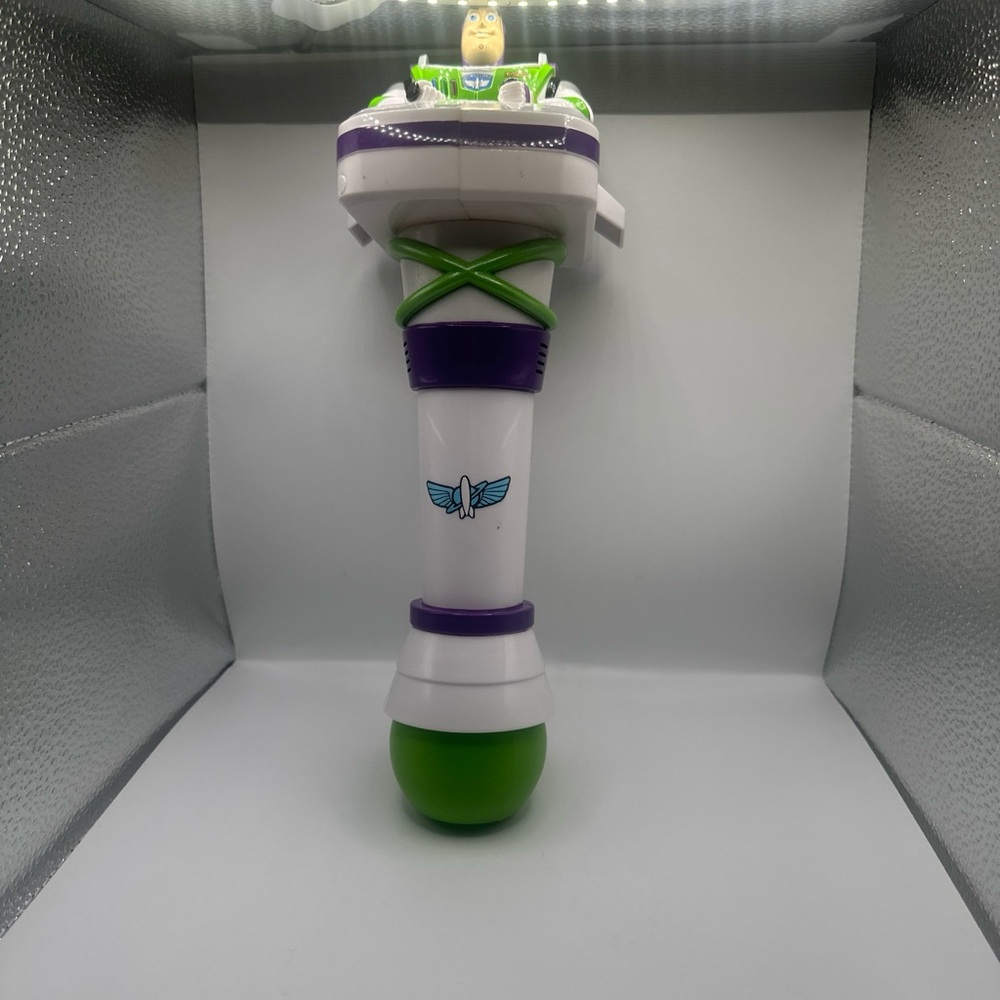 Buzz Lightyear Toy Microphone - Green and Purple